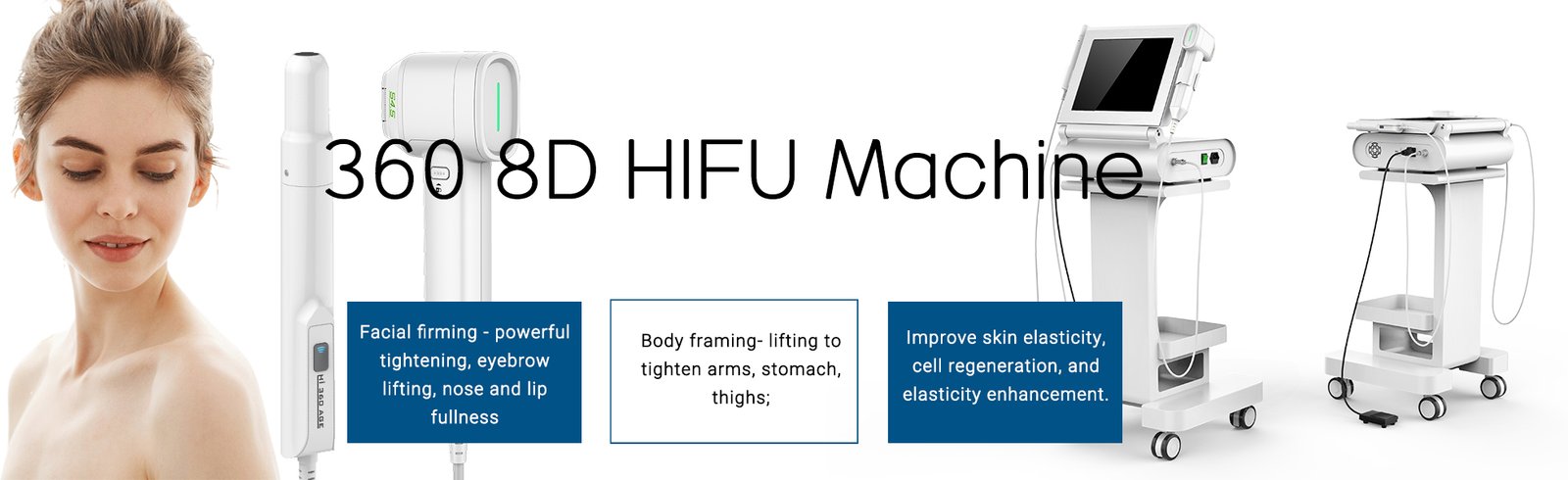 360 8D hifu machine