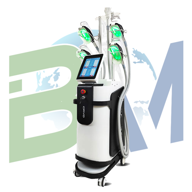 BA-CR24: Vertical 4 working handles Fat Freezing machine