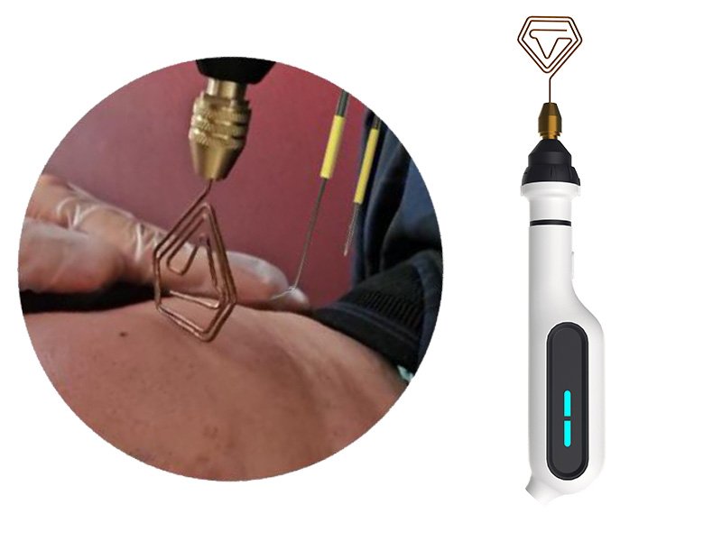 Diamond needle handle