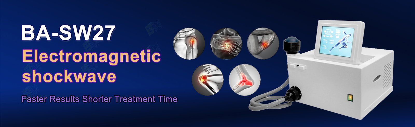 BA-SW27 Electromagnetic Focused Shockwave Machine