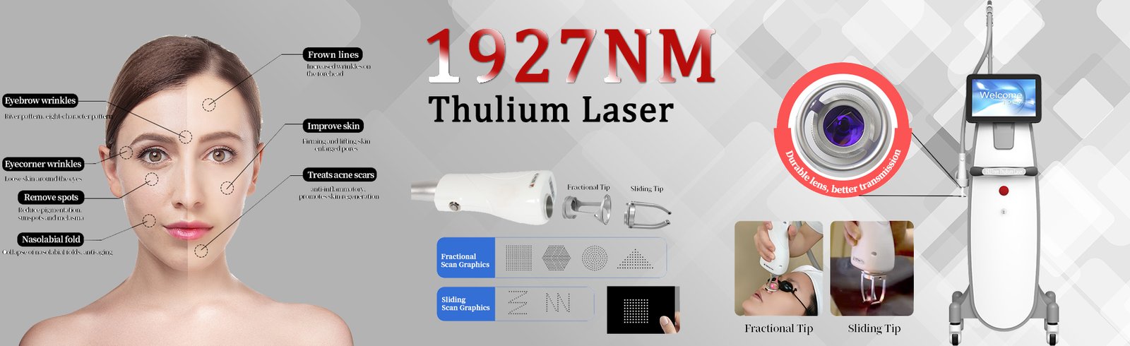 1927nm thulium laser machine ba-FC24