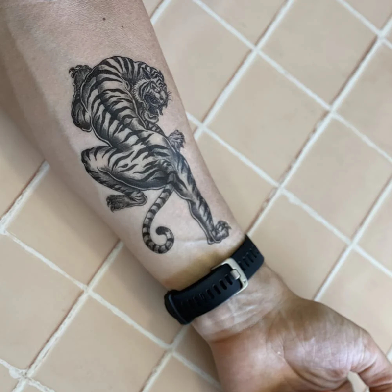 dark color tattoo