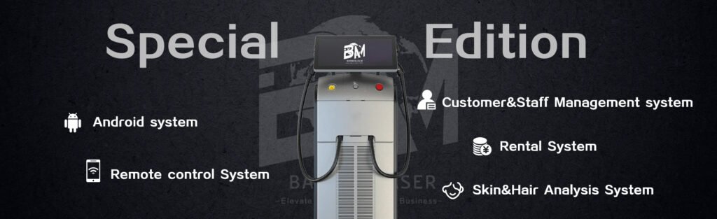 special edition soprano titanium ice laser machine