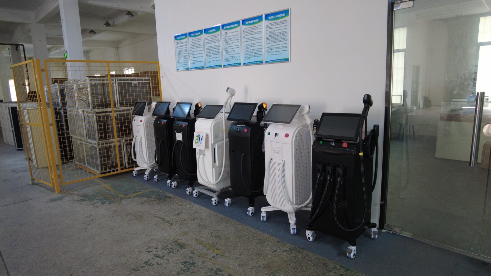 soprano titanium ice laser machine product line