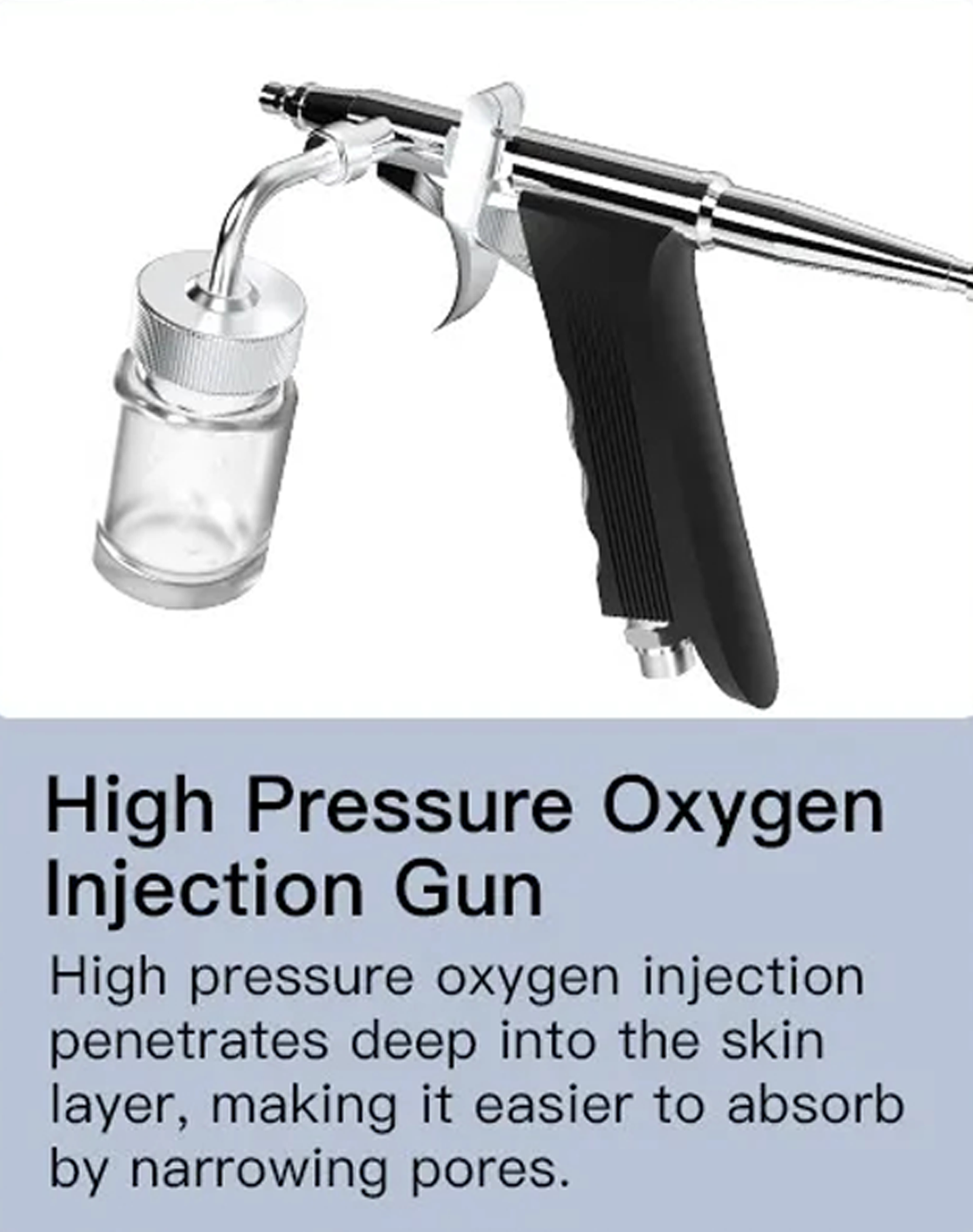 high pressure oxygen injection gun