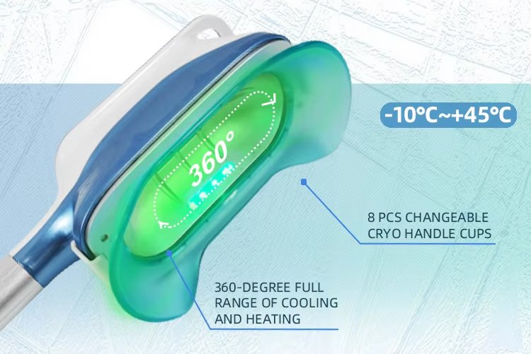 ba-cr23 cryo fat freezing machine working handle