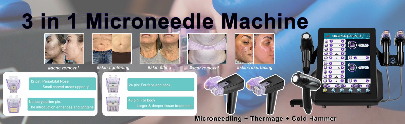 BA-MN24 microneedling machine