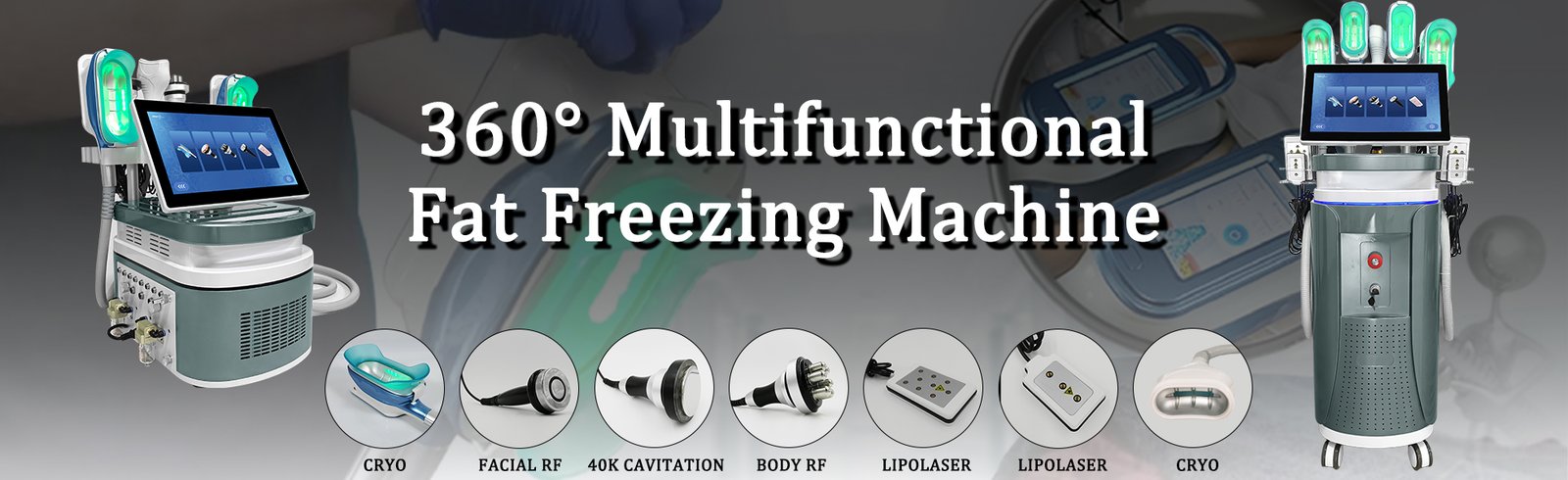ba-CR28 CRYOLIPOLYSIS MACHINE DISPLAY