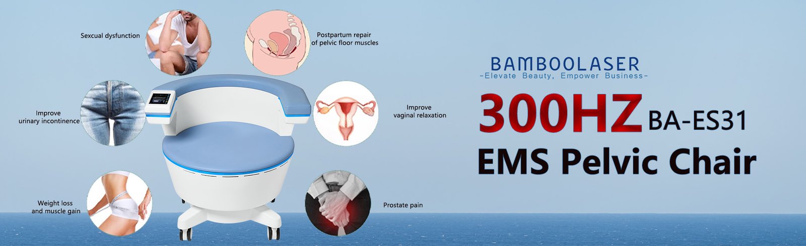 BA-ES31 EMS Pelvic Chair devic