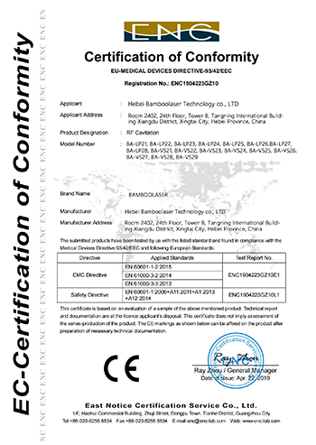 rf cavitation ce
