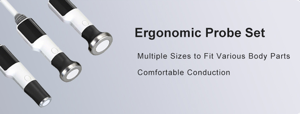 BA-ES32 2 in 1 Coolwave Magnetic Stimulation Machine Ergonomic probe set