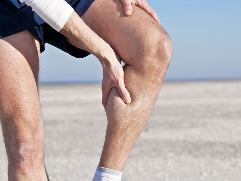 Gastrocnemius spasm
