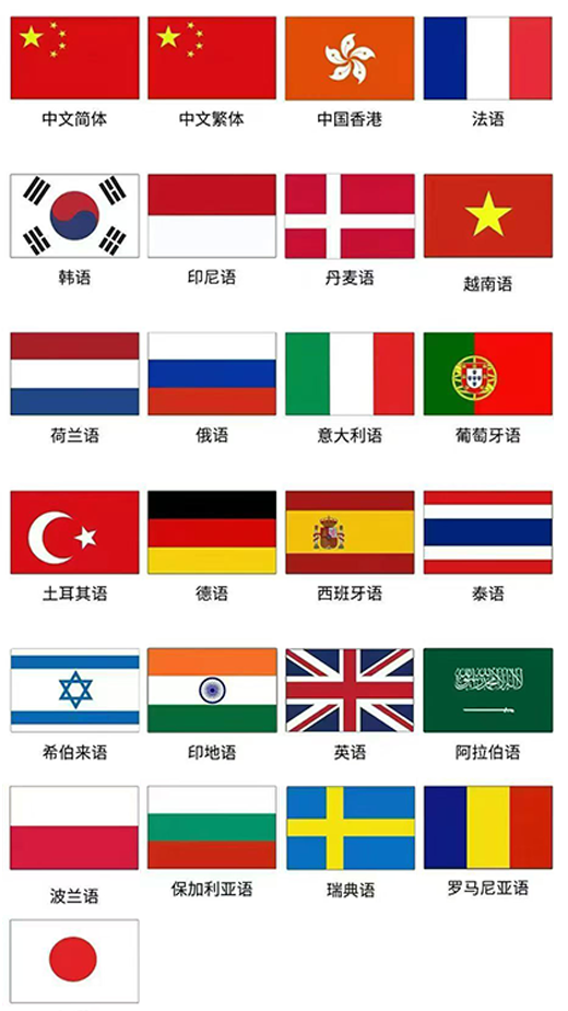 ba-an24 25 languages